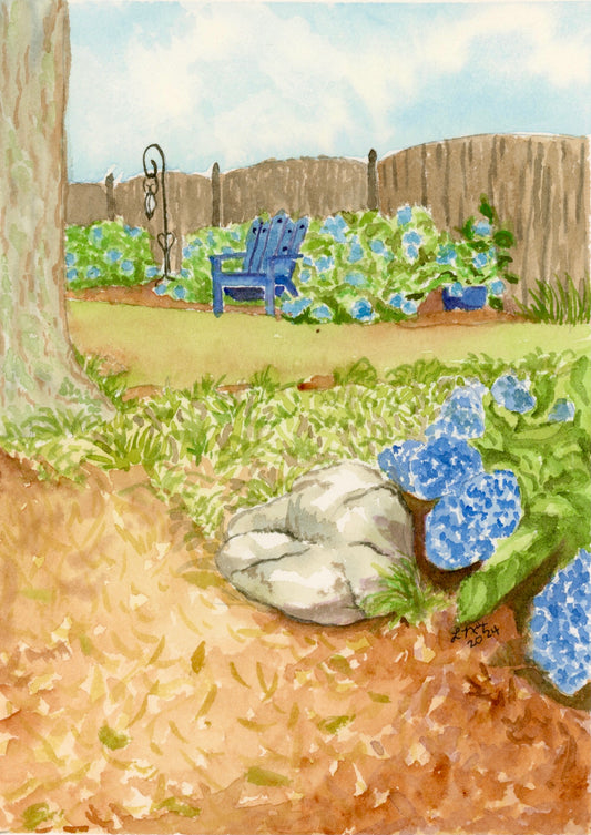 Rest Among the Garden