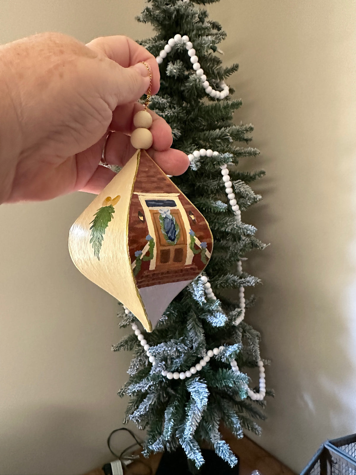 4” Paneled Onion Ornament