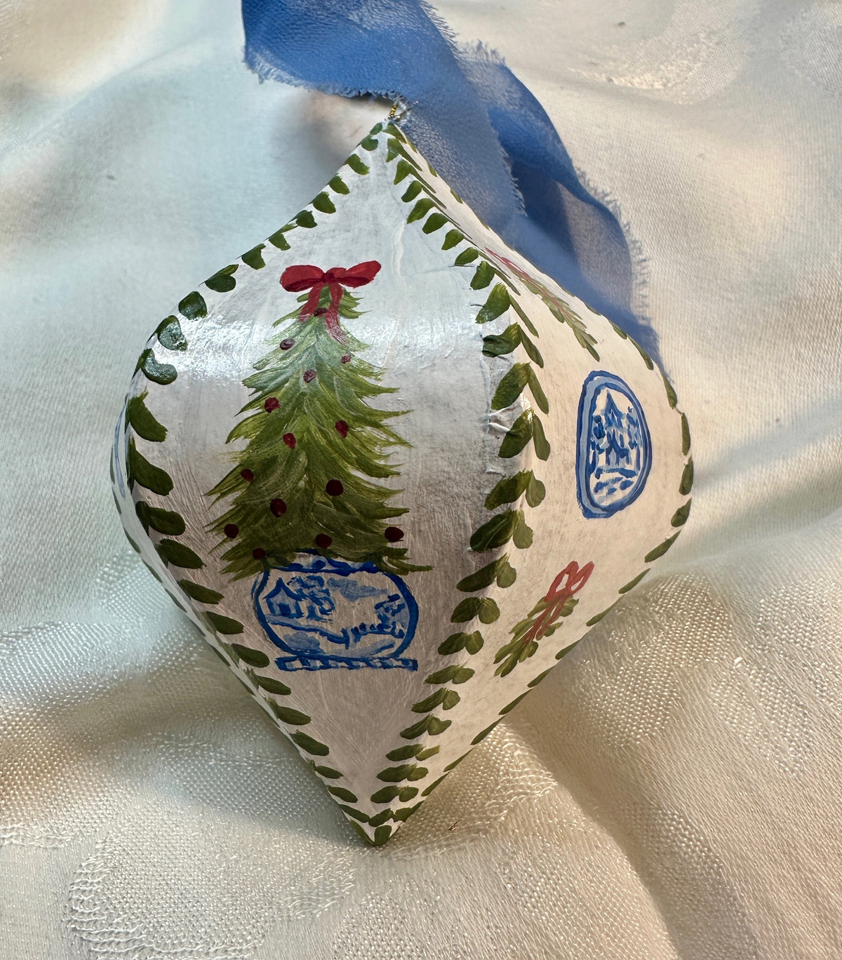 4” Paneled Onion Ornament
