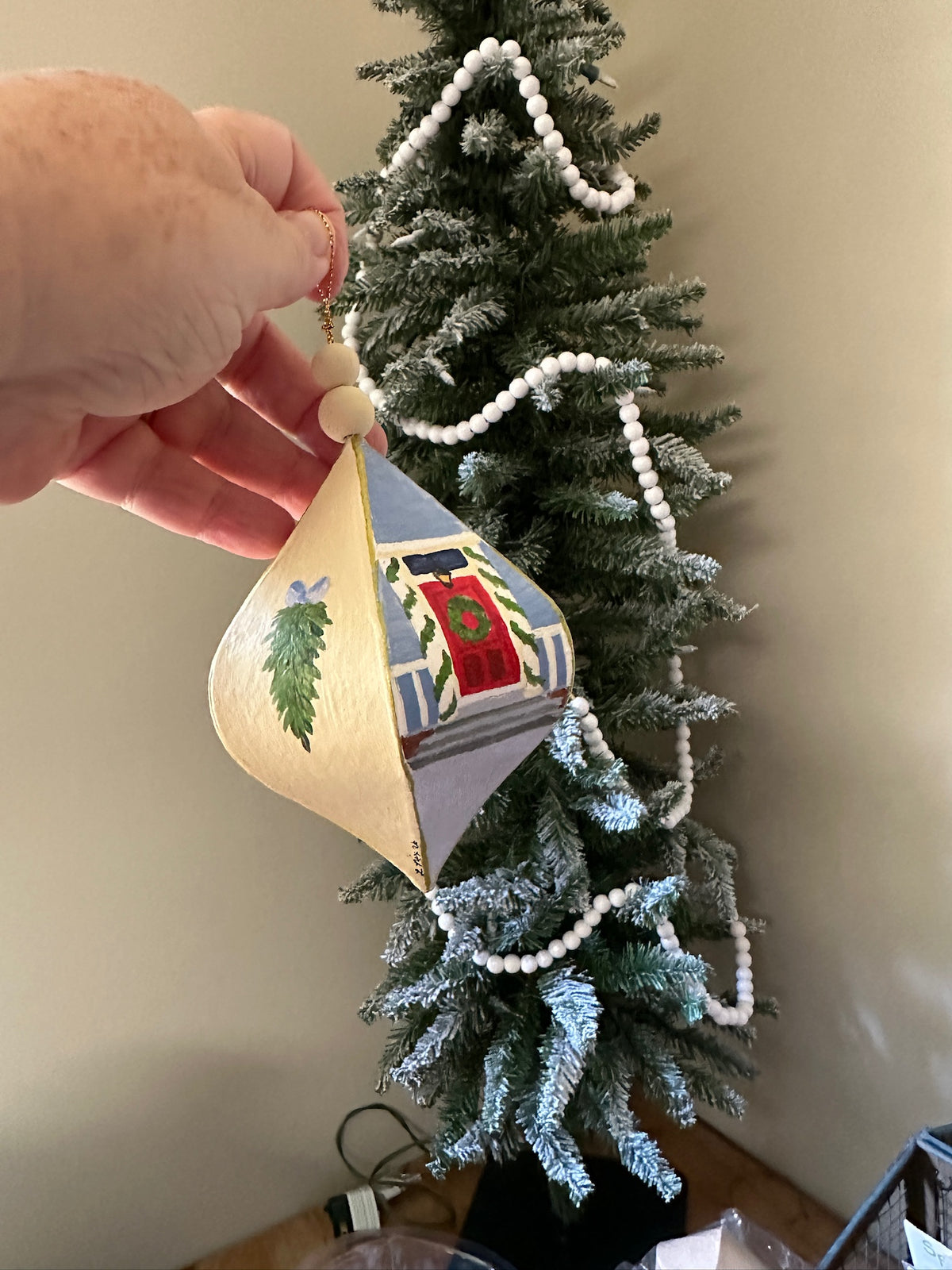 4” Paneled Onion Ornament