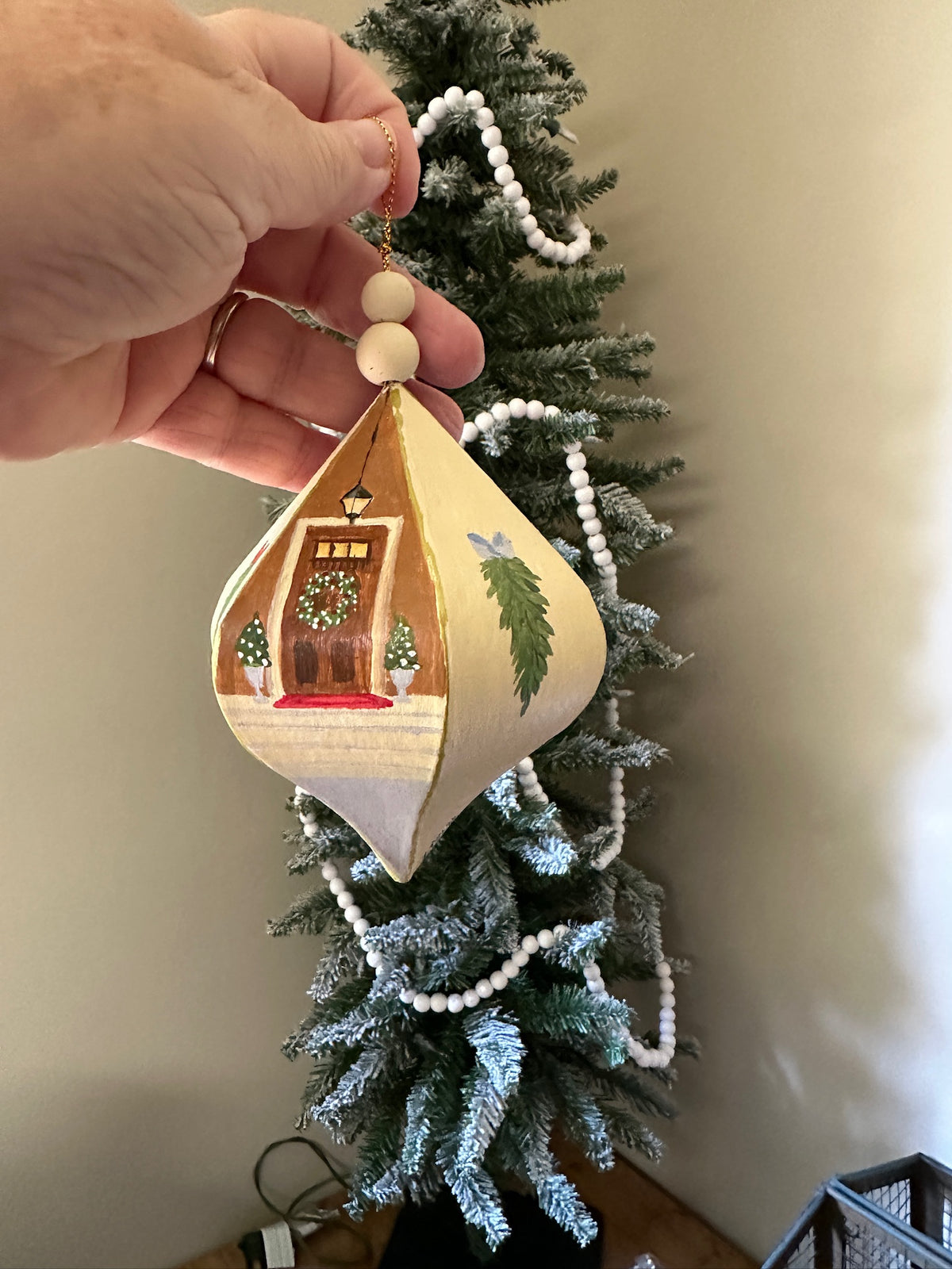 4” Paneled Onion Ornament
