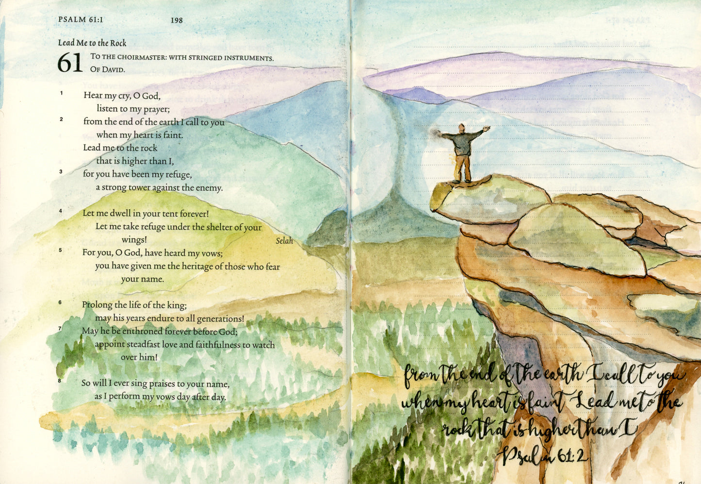 Psalms 1-61 Illustrated Scripture