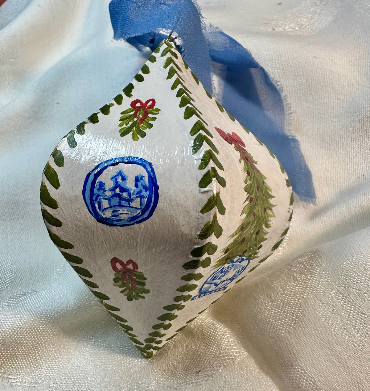 4” Paneled Onion Ornament