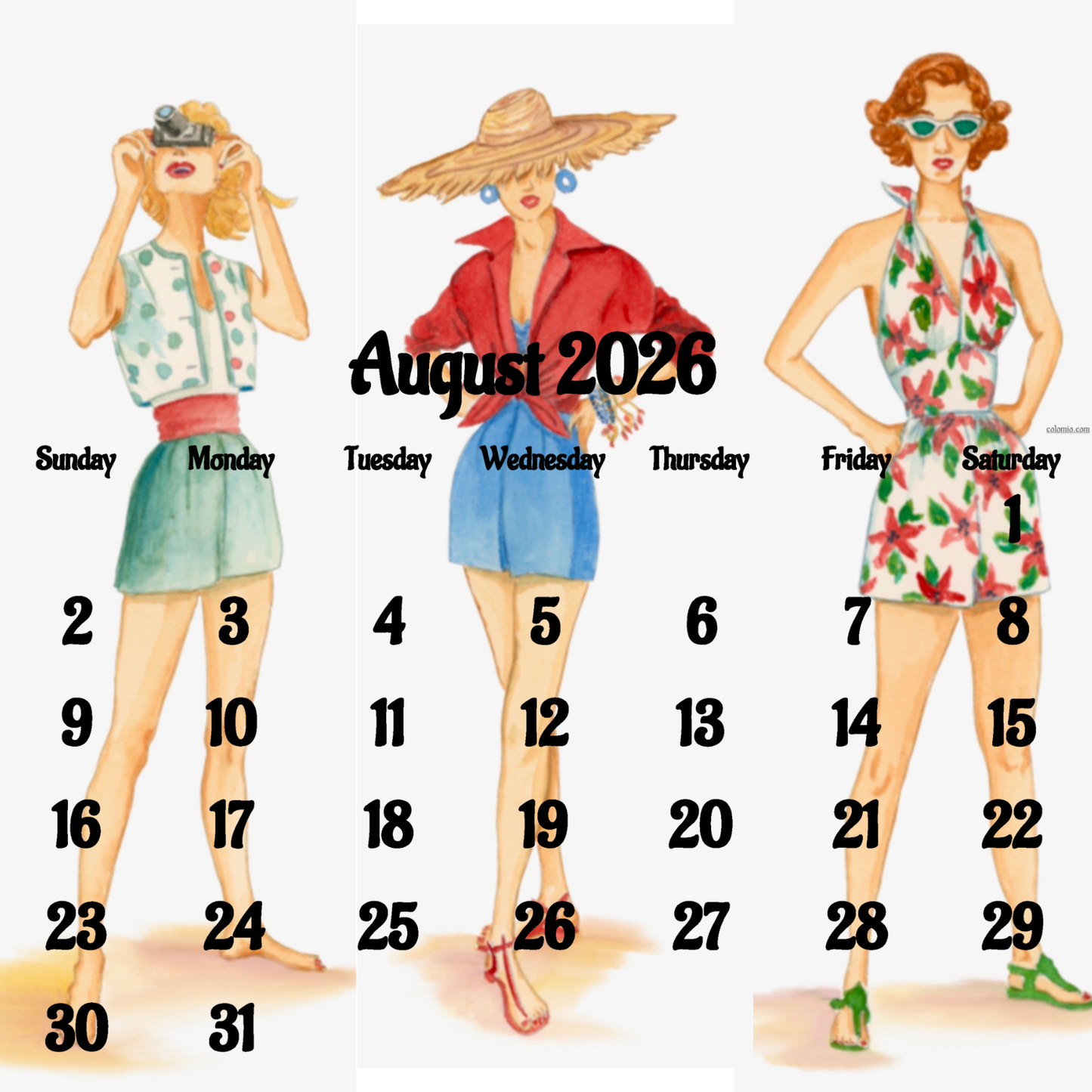 2026 Calendar