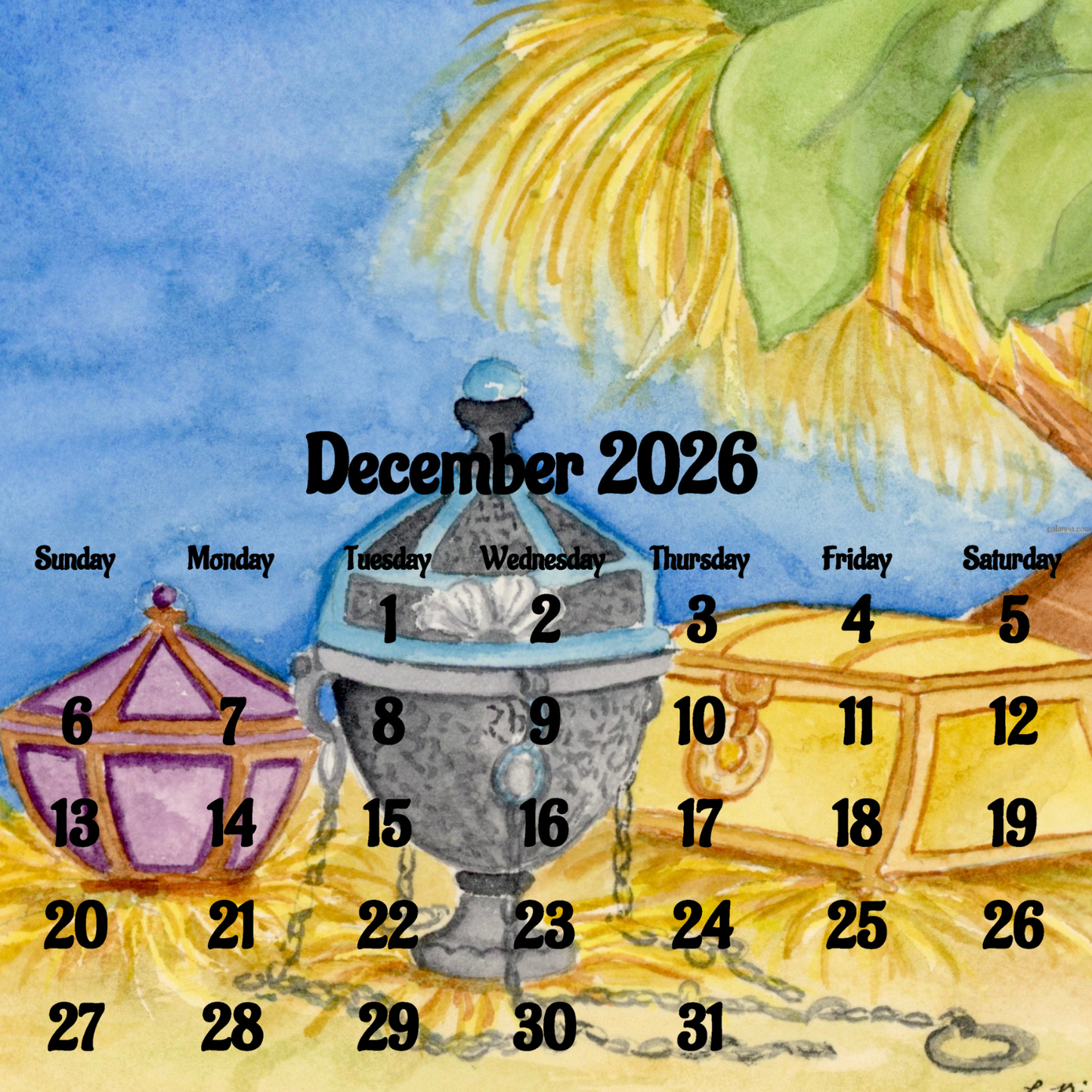 2026 Calendar
