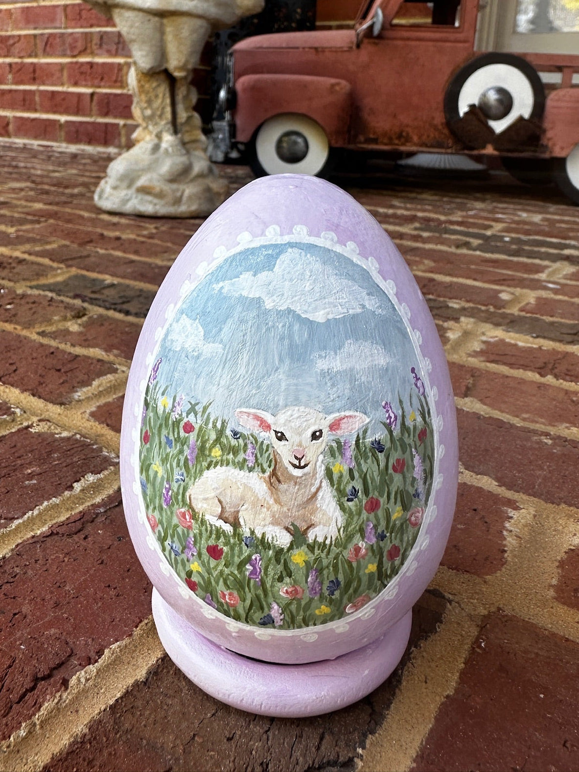 Hand-painted Large Easter Eggs
