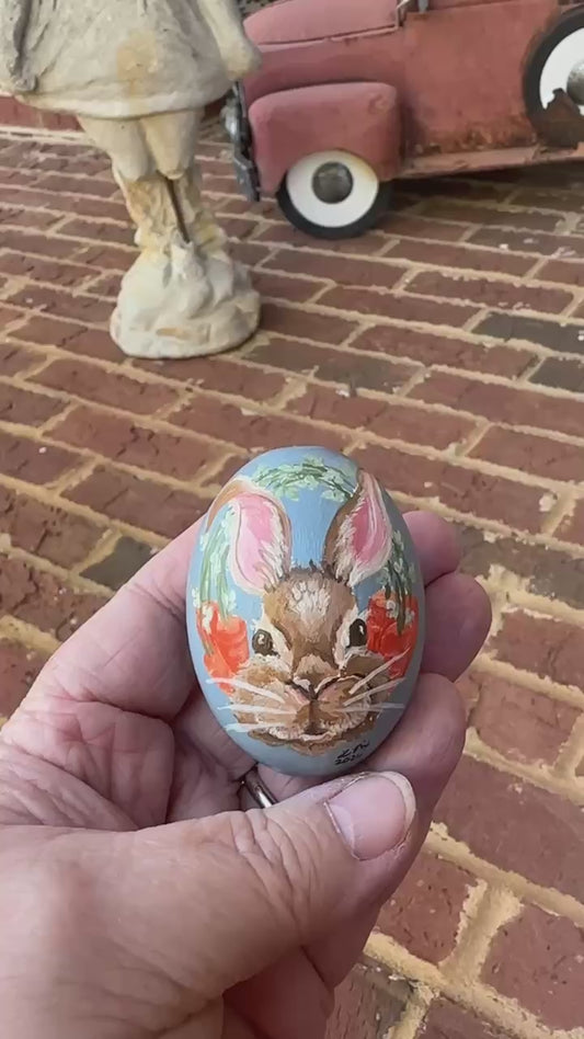 Hand-painted Easter Egg Animals