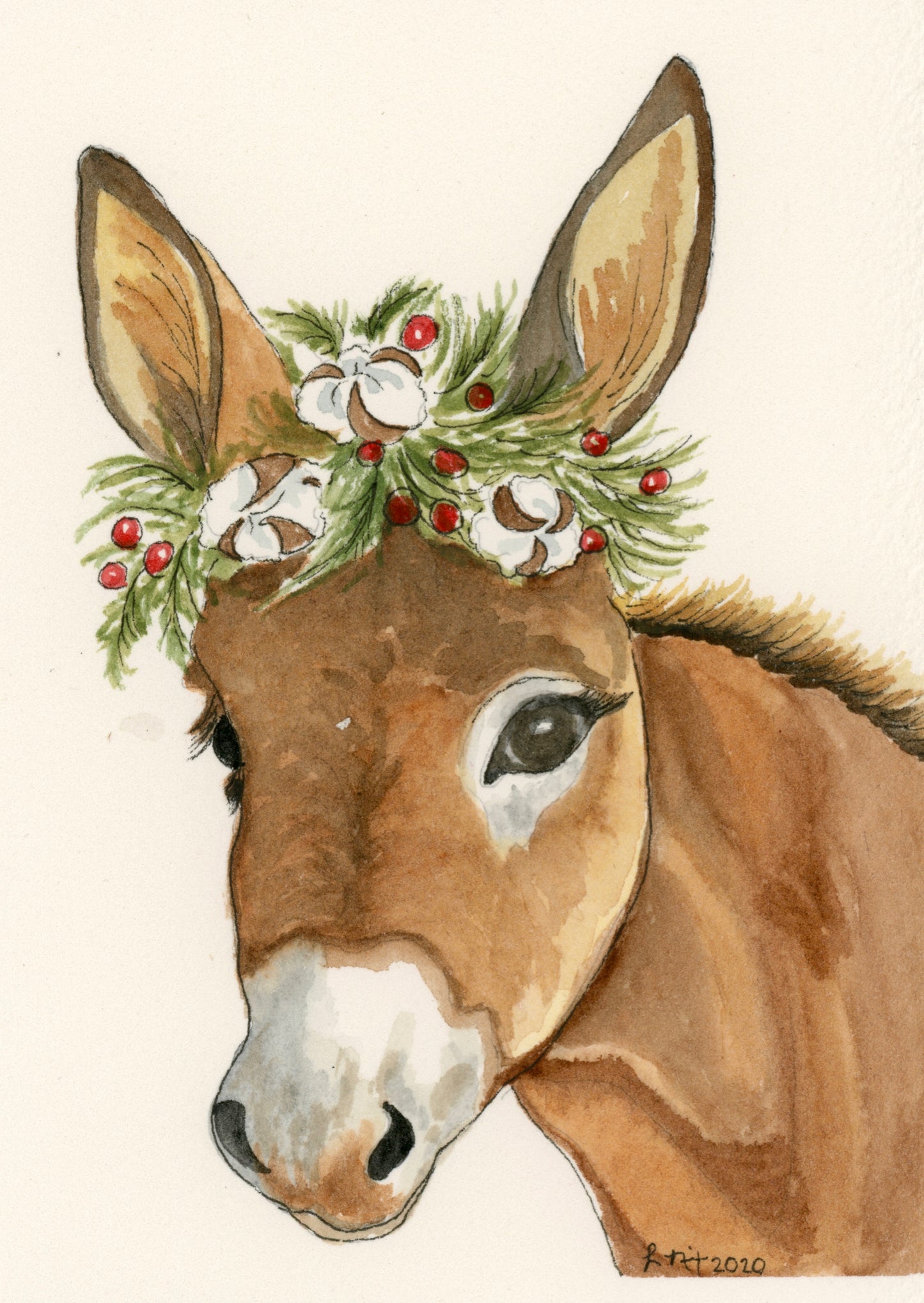 Chrissy Christmas Donkey