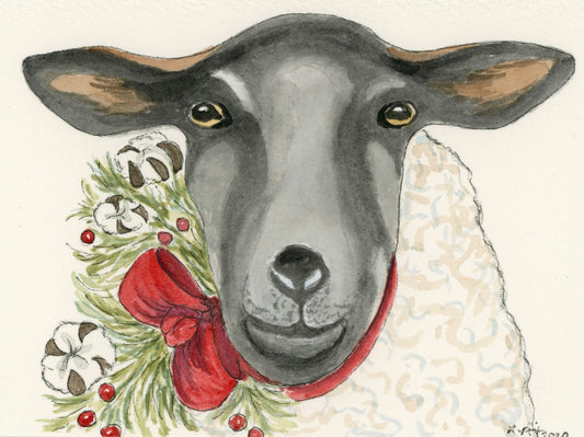 Celine the Christmas Sheep