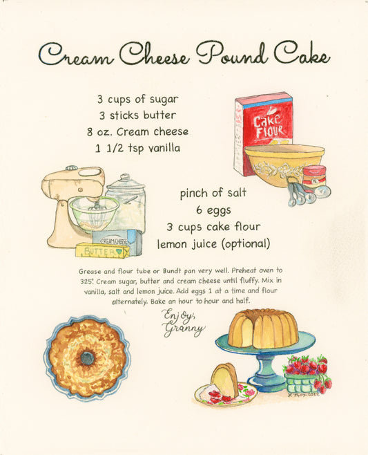 Cream Cheese Pound Cake